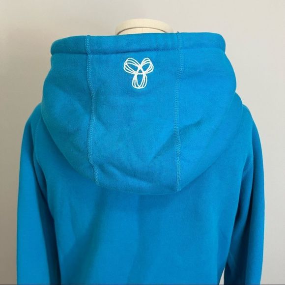Aritzia TNA Pacific Zip Up Hoodie Blue - Picture 9 of 15